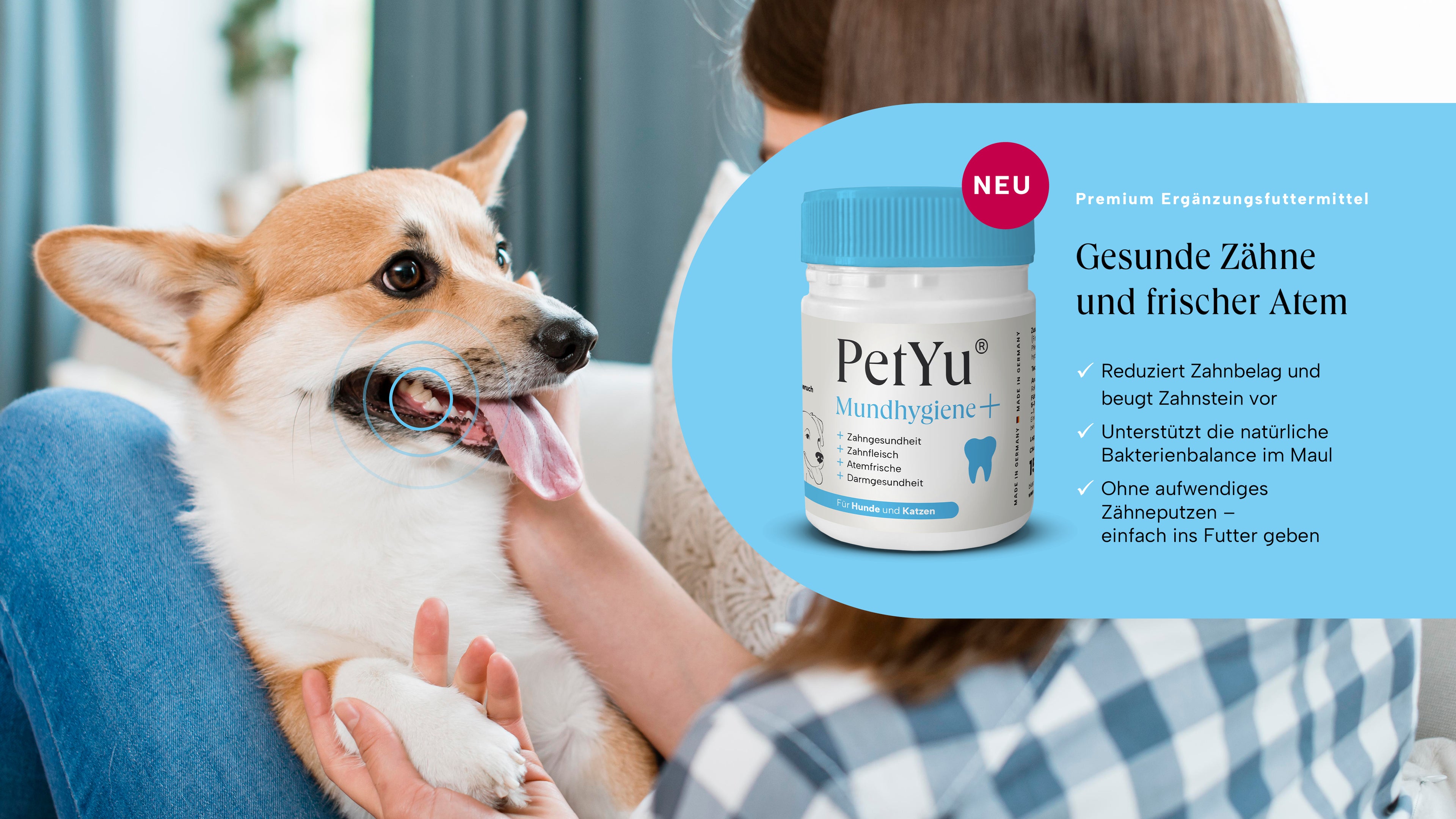 petyu Mundhygiene+ Gesunde Zähne und frischer Atem